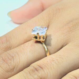 Adjustable Simple Diamond Ring
