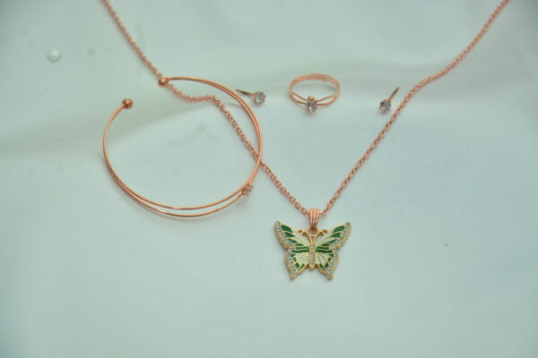 Elegant Butterfly Jewelry Set