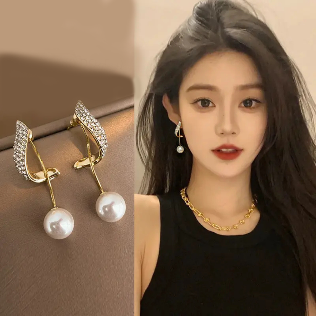 Trendy Party Wear 6 Jewellery Set - Image 3